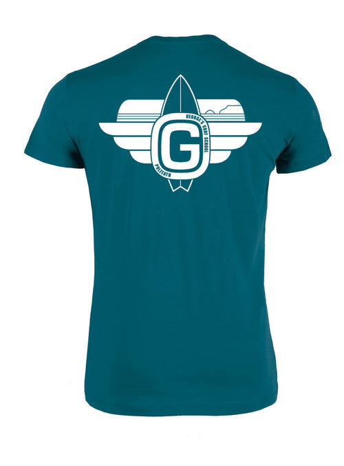 Adults G-Surf Classic Short Sleeve T-Shirt - Blue