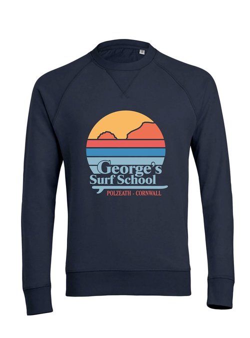 G-Surf Retro Crewneck - Navy