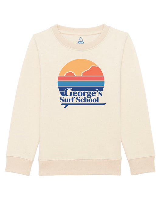 G-Surf Retro Crewneck - Natural