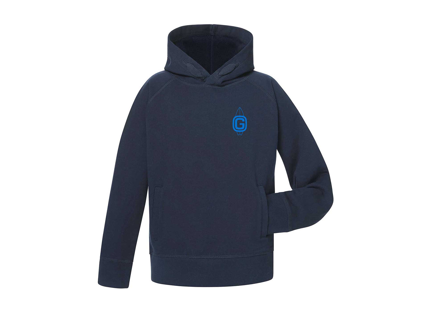 Kids G-Surf Classic Logo Hoody - Navy/Blue
