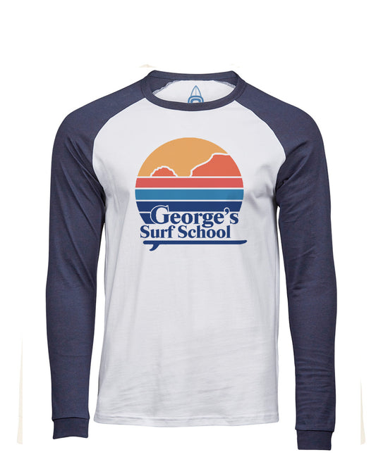 G-Surf Baseball Retro Long Sleeve T-Shirt
