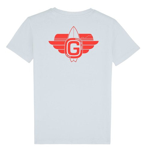 Kids G-Surf Classic Logo T-Shirt - Pale Blue