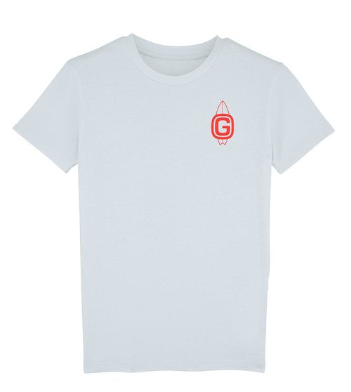 Kids G-Surf Classic Logo T-Shirt - Pale Blue