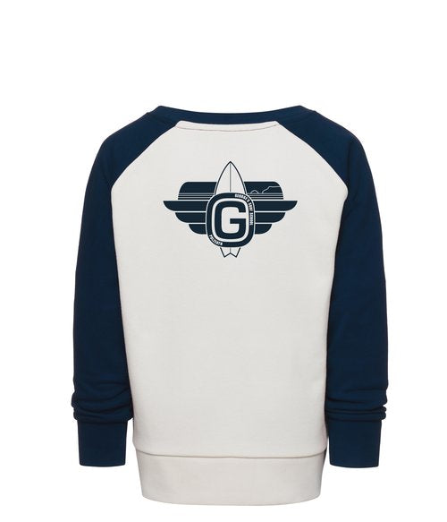 Kids G-Surf Classic Logo Baseball Sweatshirt