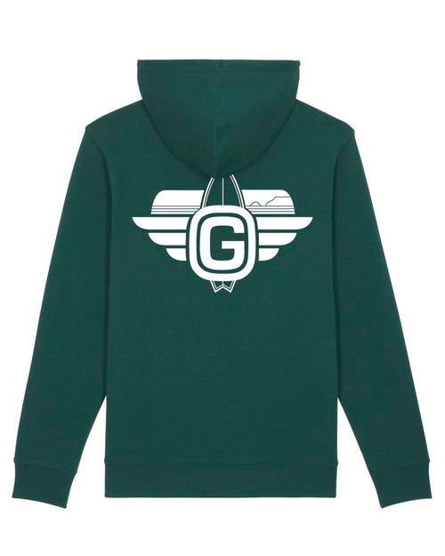 Adults G-Surf Classic Hoodie - Green