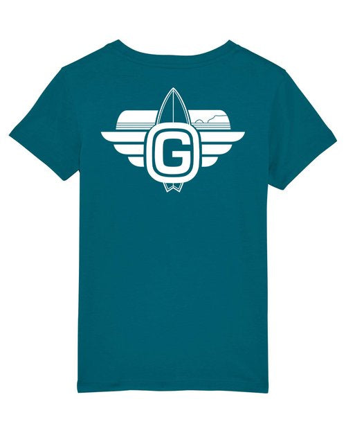 Kids G-Surf Classic Logo T-Shirt - Blue