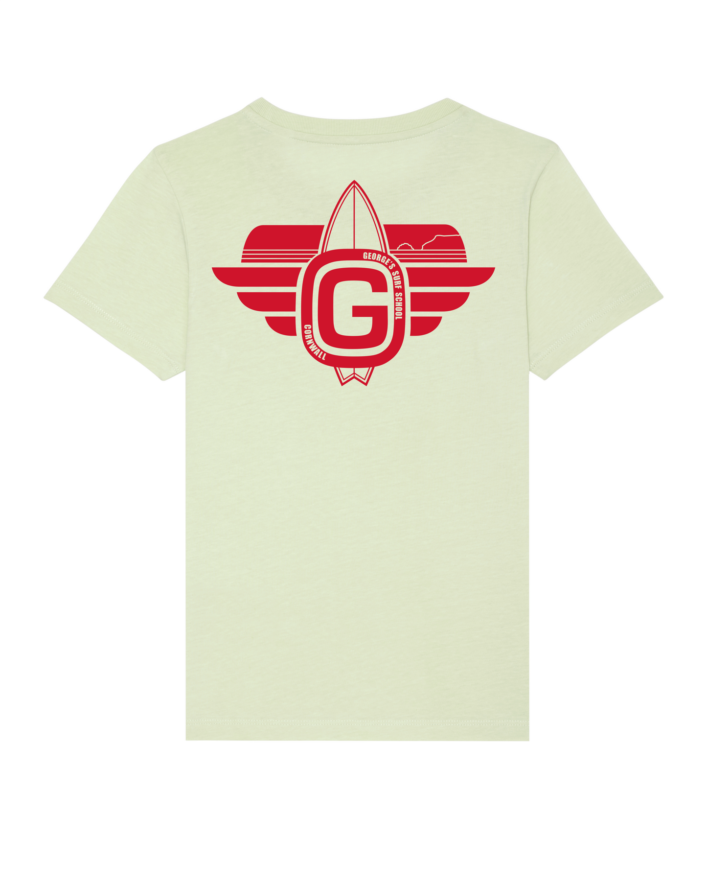 Kids G-Surf Classic Logo T-Shirt - Pale Green