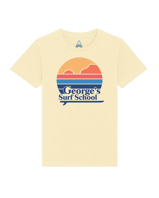 Kids G-Surf Retro T-Shirt - Yellow