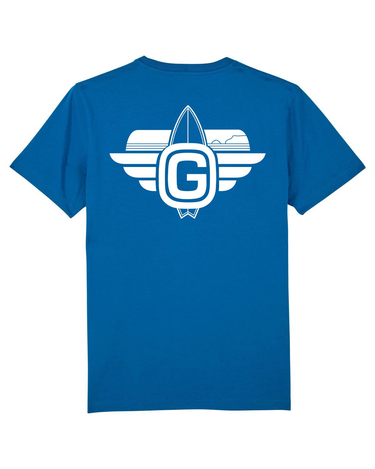 Adults G-Surf Classic Short Sleeve T-Shirt - Royal Blue