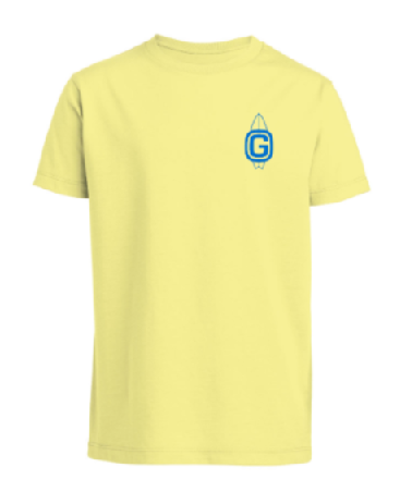 Kids G-Surf Classic Logo T-Shirt - Yellow