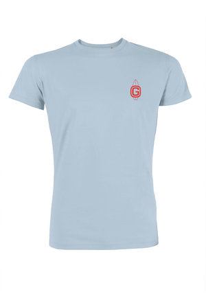 Adults G-Surf Classic Short Sleeve T-Shirt - Pale Blue